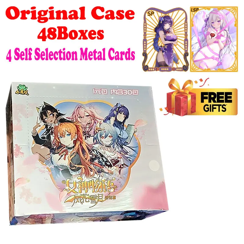 

Case Wholesale Newest Goddess Story NS-11 Collection Card Waifu Global Trading ACG CCG TCG Booster Box Hobbies Gift