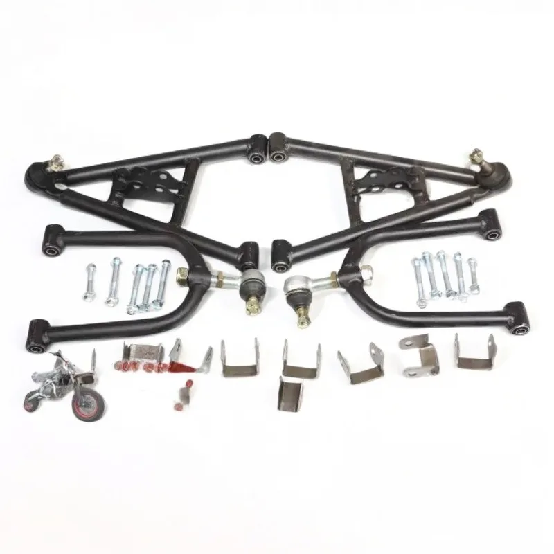 DIY beach car upper and lower rocker arm assembly homemade four-wheeler modified kart steering claw flange front suspension