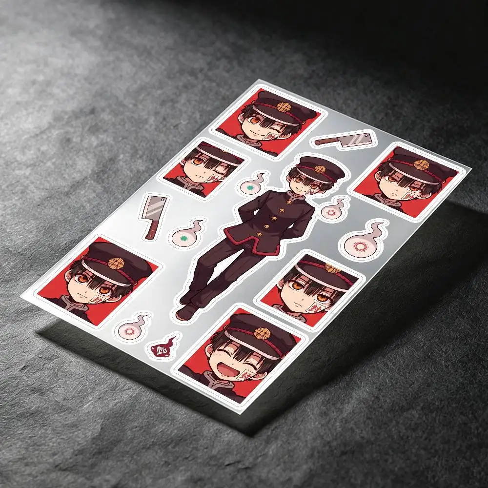 Toilet Bound Hanako Kun Stickers Auto Body Bumper Windows Motorcycle Laptop Walls Vinyl Decal Car Tuning Accessories