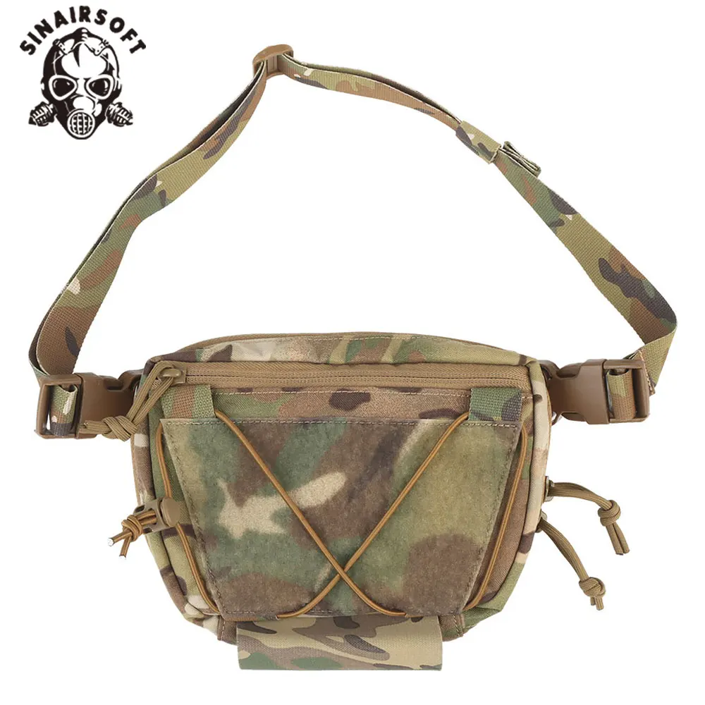 Tactical Raid Drop Pouch V2 Fanny Pack Quick Release Tube Removable Loop Insert Hunting Vest Raider Expansion Medical Sub Bag