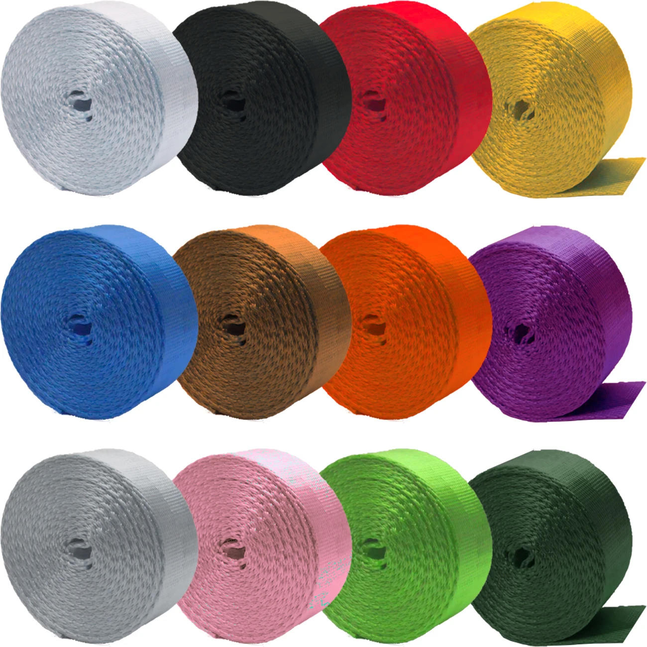 4.5 m Long, 25 mm Wide, 1 mm Thick Nylon Webbing Herringbone Webbing 12 colors to choose from Backpack Strap DIY Sewing Acces