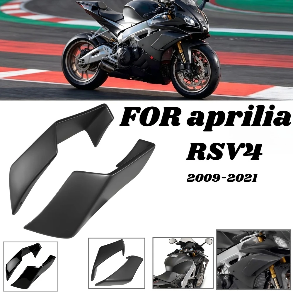 

For Aprilia RSV4 2009-2021 2019 Motorcycle ABS Aerodynamic Side Winglet Fairing Kit Spoilers Side Winglet Fairing Lower Spoiler