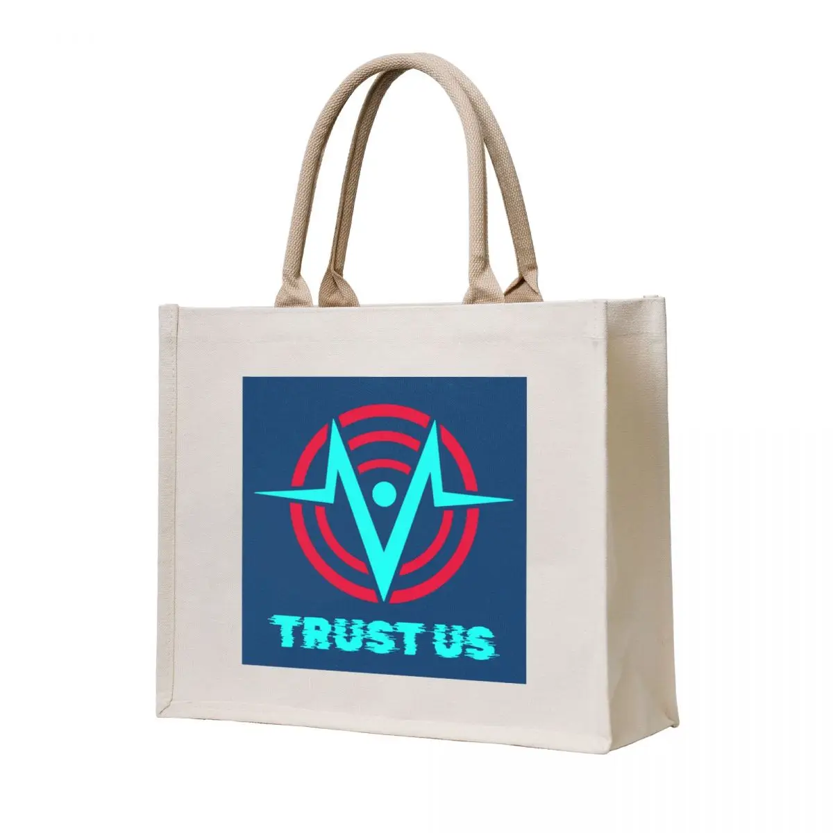 

VoxTek Trust Us Tote Bag hand bag Canvas bag for women tote canvas