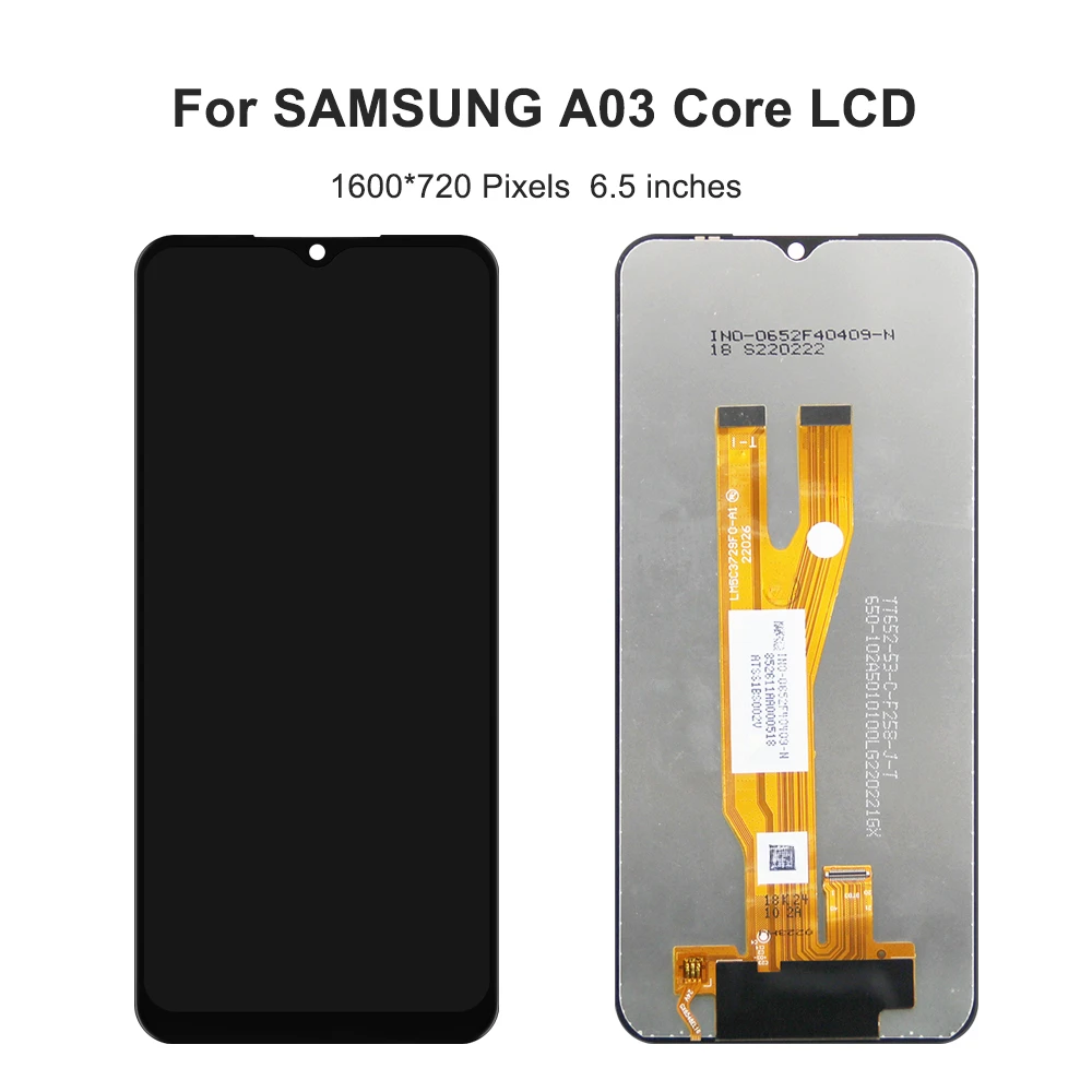 

6,5 ''A03 Core для Samsung для Ori A032 A032F A032F/DS A032M, ЖК-дисплей, сенсорный экран, дигитайзер, сборка, замена