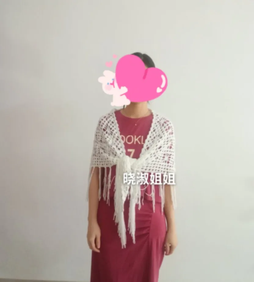 TIYIHAILEY Vintage Cloak Spring And Autumn Outerwear Loose Cardigan Tassels White Balck Hand Made Knitting Tops Shawl