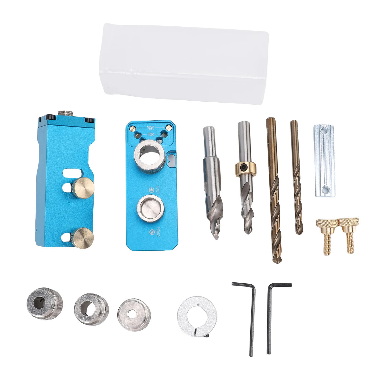 

Aluminum Drilling Locator with Slider for 20 30 40 Series - Accurate Positioning Time Saving Drill Locator