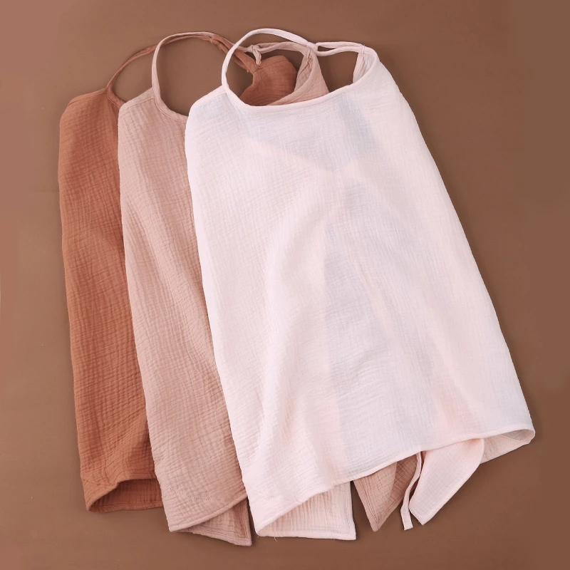 Breastfeeding Cover Anti-glare Baby Infant Breathable Cotton Muslin Nursing Cloth Nursing Feeding Cover Apron Baby Stuff