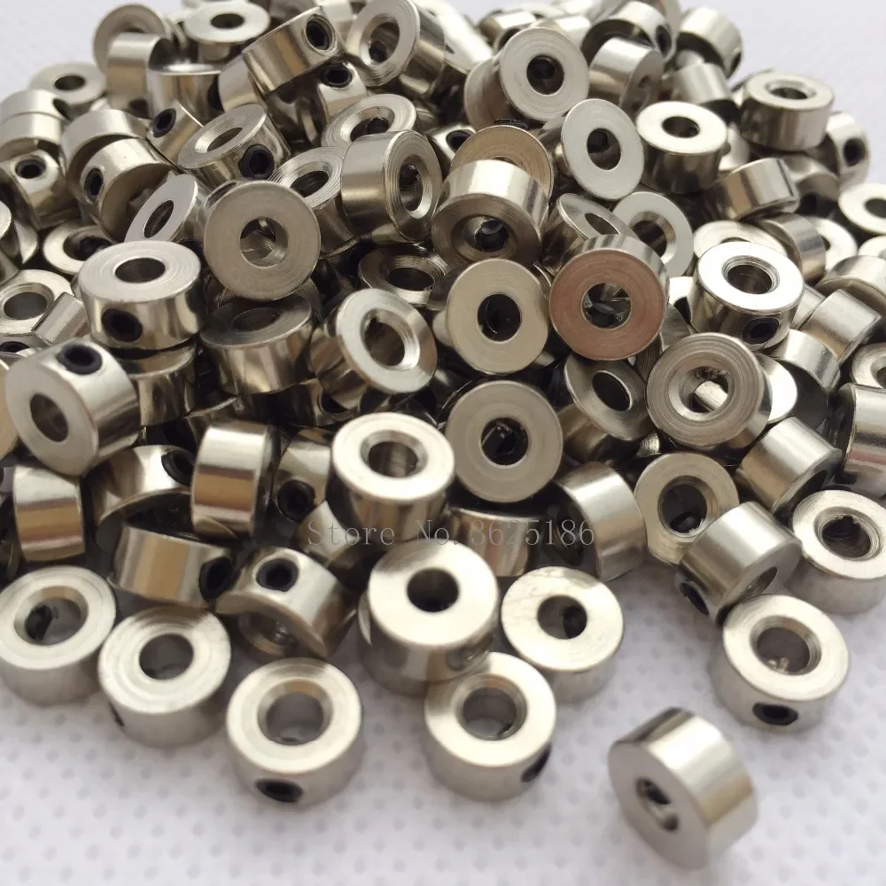 50pcs collier de roue train d'atterrissage 6x2.1mm 8x3.1mm modèle d'avion RC pièces d'avion avion aéromodélisme