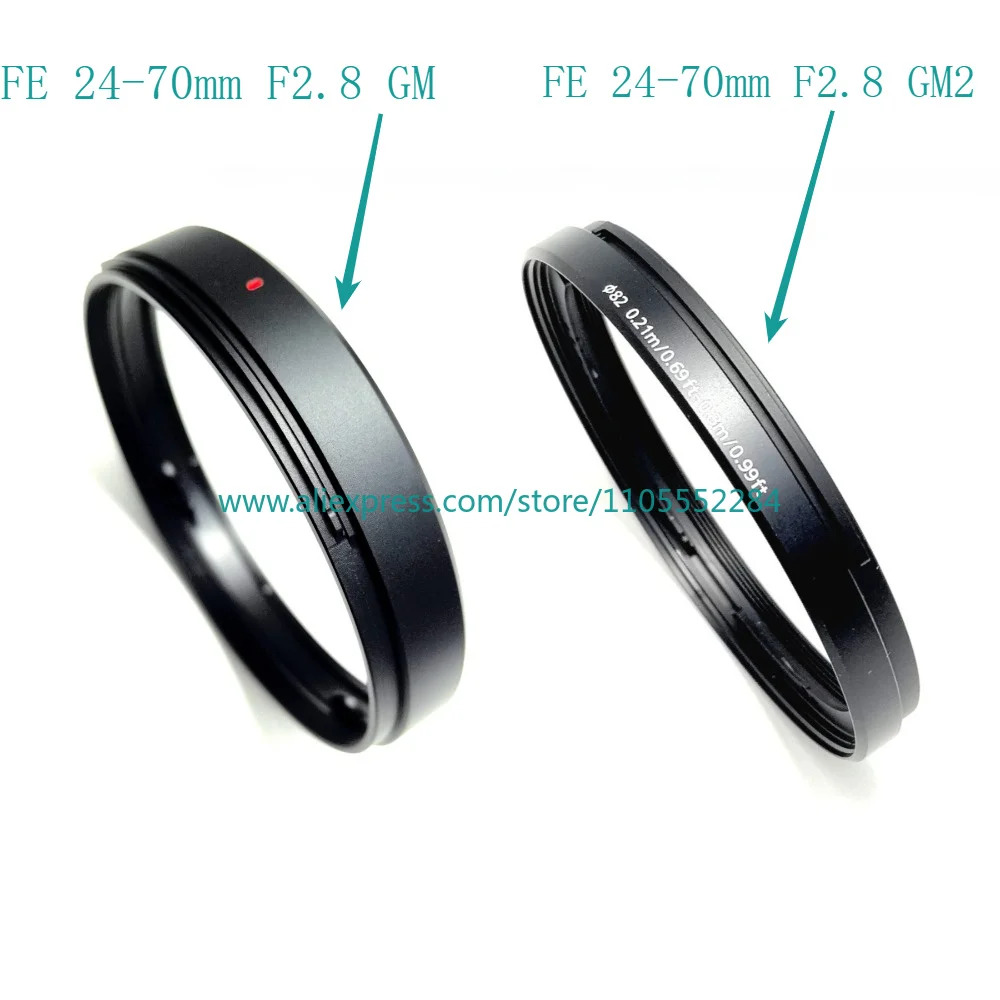 NEW For Sony FE 24-70mm 24-70 mm f/2.8 F2.8 GM GM2 I / II Front Lens UV Filter Ring Barrel Mount Fixed Tube Repair Part