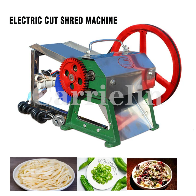 

Multi-Function Electric Vegetable Cake Cutting Machine Commercial Tofu Scallion Kelp Cake Shredding Cutter