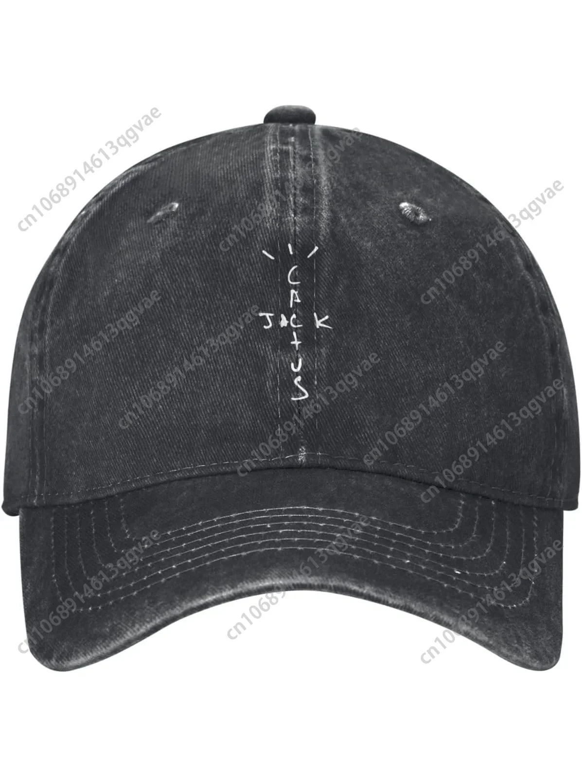 

T-Travis Music S-Scott Novelty Cowboy Baseball Cap Retro Big Head Hats Men Large Head Hats Adjustable Black