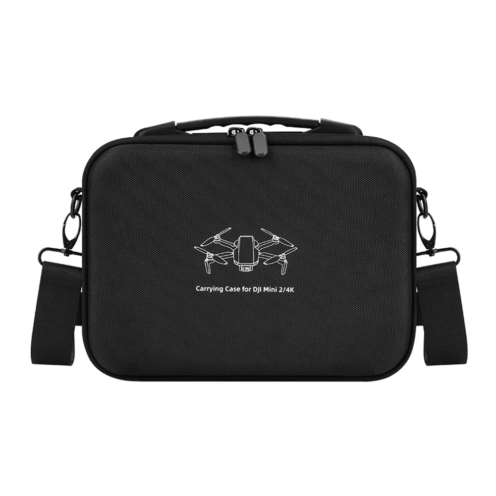حقيبة حمل محمولة حقيبة سفر واقية مضادة للصدمات مع حزام كتف حقيبة سفر محمولة لـ DJI Mini 4K/Mini 2 SE/Mini 2