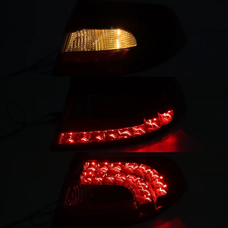 Left Right Car LED Rear Tail Light Brake Light Stop Lamp Tail Lamp Taillights For Skoda Superb MK2 2008 2009 2010 2011 2012 2013