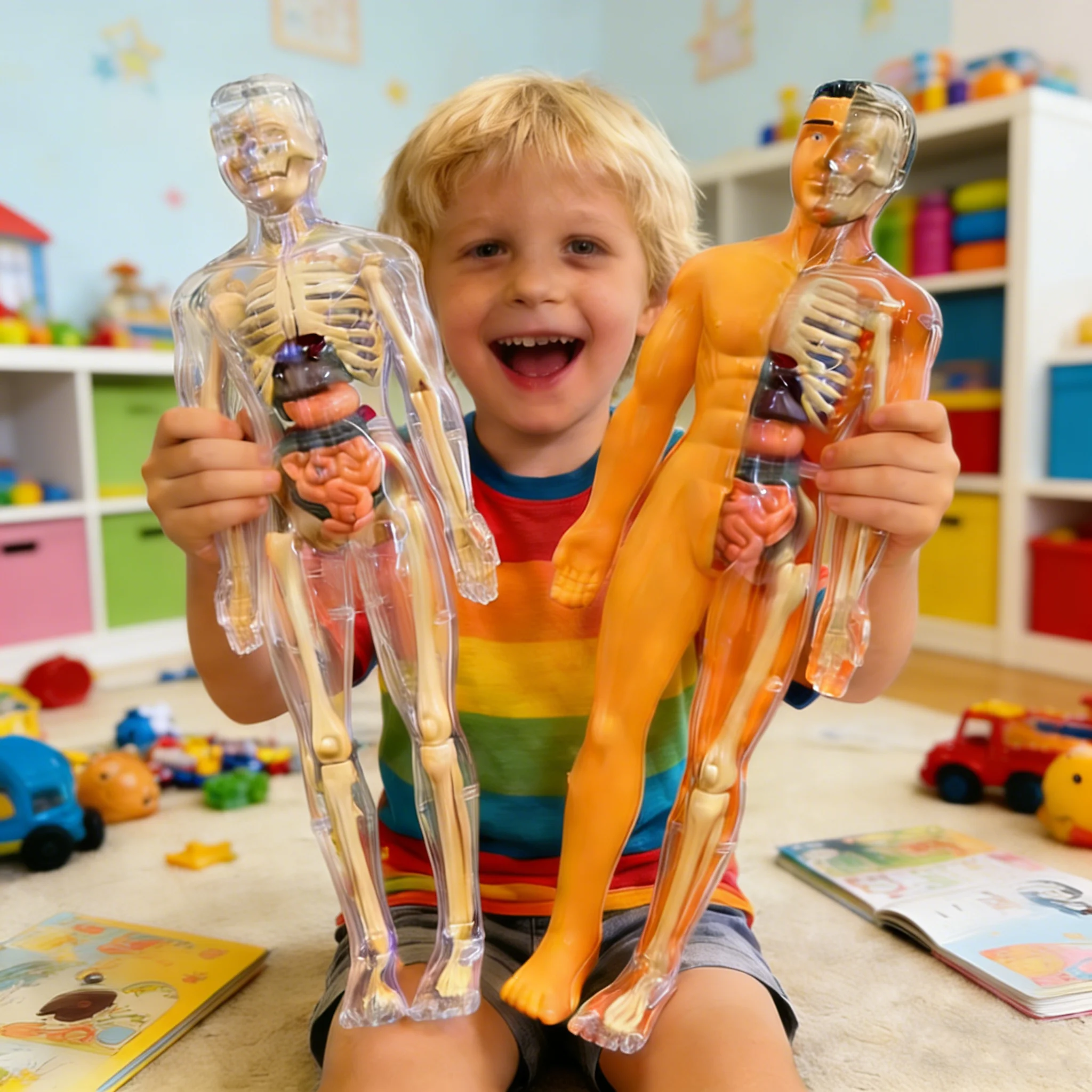 

3D Human Body Torso Model For Kid, Anatomy, Skeleton, Removable, Simulation, Organ And Skeleton, Detachable Bone Body Models New