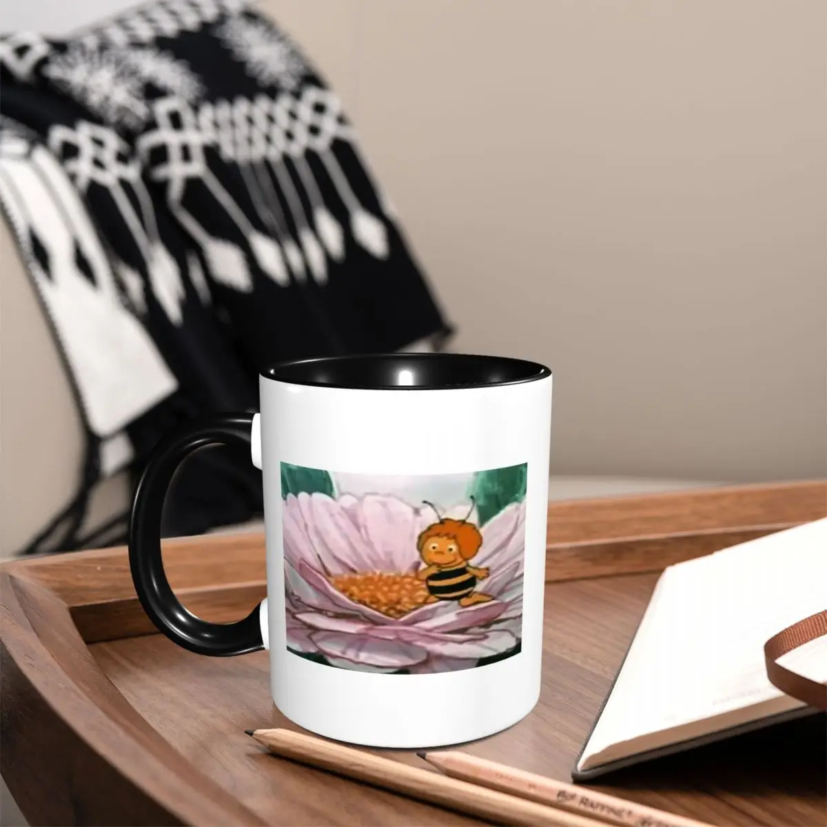 Кружка Maya The Bee, забавные  – обзор и цена Maya Coffee & Tea Ulasan