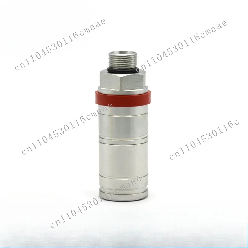 High-precision agricultural machinery hydraulic quick connector, high-pressure double self-sealing quick connector mold cylinder