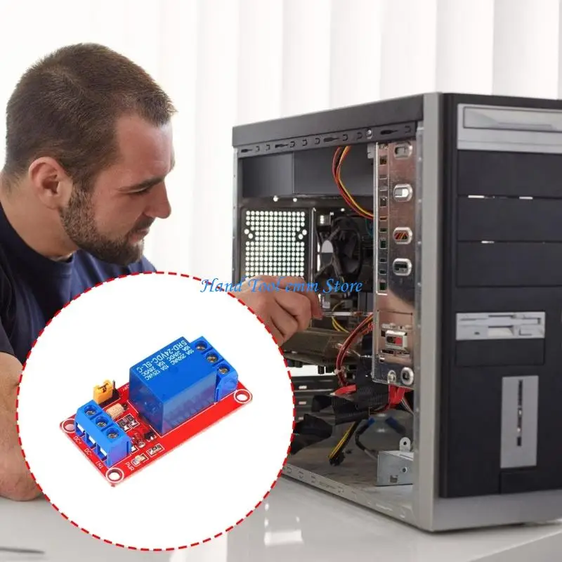 H37F Optically Isolated Relays Driver Module With Jumper Setting Flexible Triggering