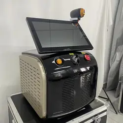 Permanente profession elle Diode Eis Titan Laser Körper Haaren tfernungs maschine 2024 tragbare 808nm 755 Alexa ndrit Gerät 4 Wellen IPL