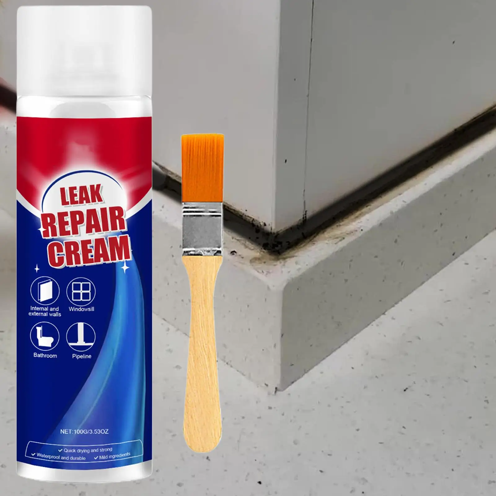 100ml Leak Repair Waterproof Sealant Super Strong Bonding Household Seal Repair Tool Sealant Cream Coating Liquid Spray