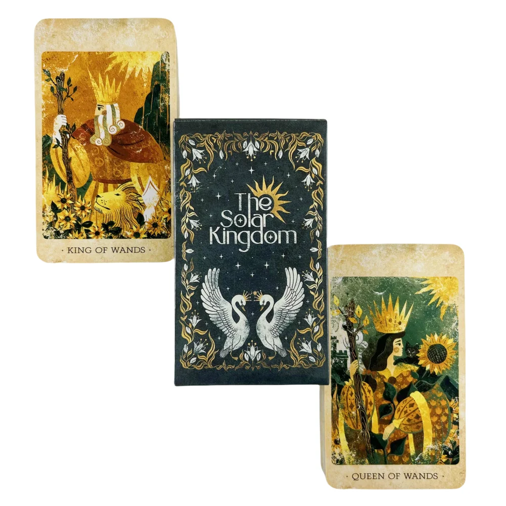 The Solar Kingdom Tarot Cards A 86 Deck Oracle English Divination Edition Borad Playing Games