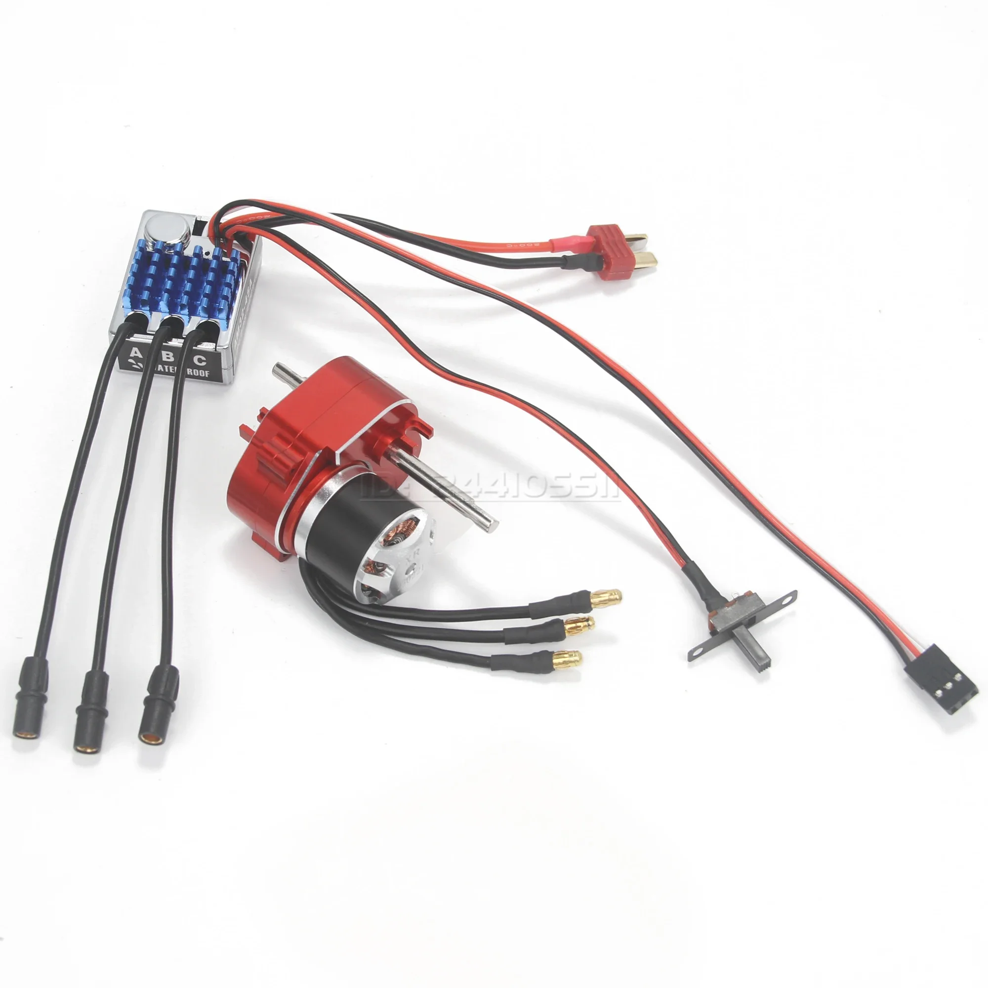 NEEBRC 2322 2600KV moteur sans balais sur chenilles 5.5-9V 45A ESC BEC boîte de vitesses en métal pour voiture MN82 MN99S MN168 MN78 RC