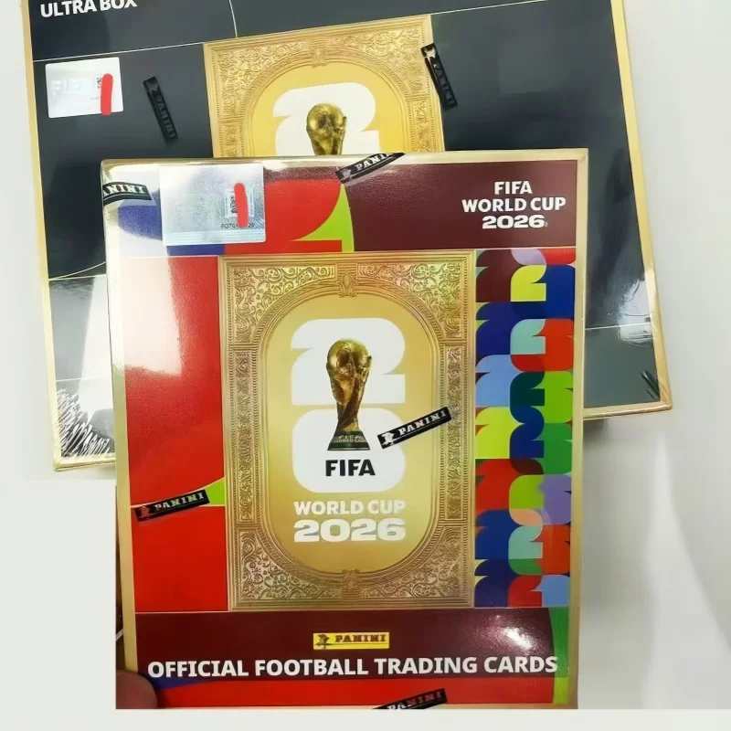 

Panini Fifa World Cup 2026 Official Football Trading Cards Soccer Star Cards Messi Haaland Collectible Box For Soccer Fans