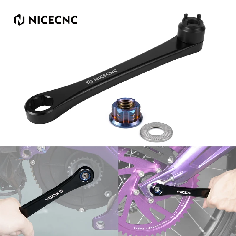 

NICECNC для Surron Light Bee X S L1E, многофункциональный инструмент маятника и гайка первичного шкива ремня для Segway X160 X260, электрический велосипед для грязи