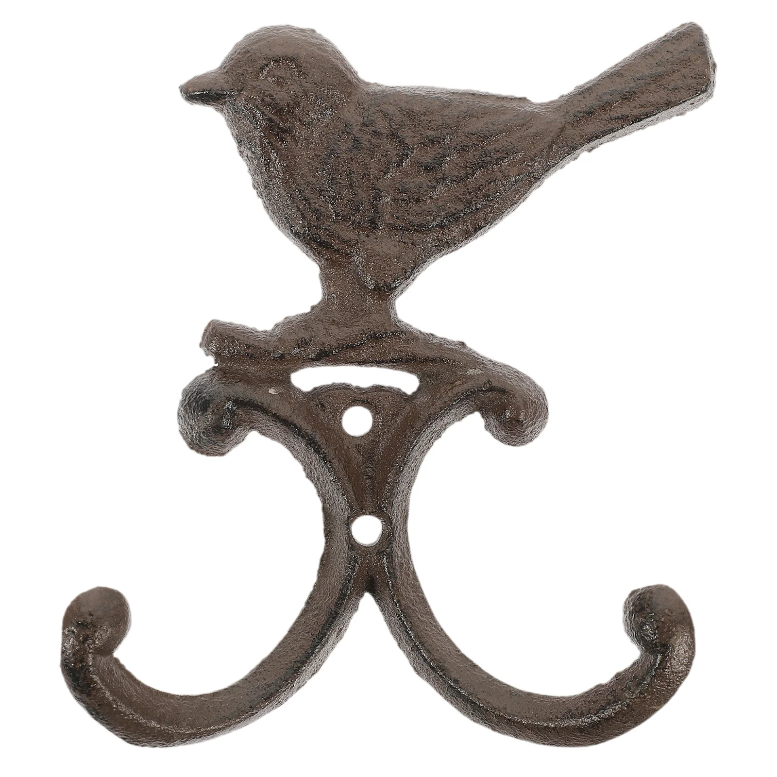 Cast Iron Wall Coat Hook Bird Shaped Wall Hook Vintage Style Cast Iron Wall Hanger American Retro Wall Cast Iron Bird Hook