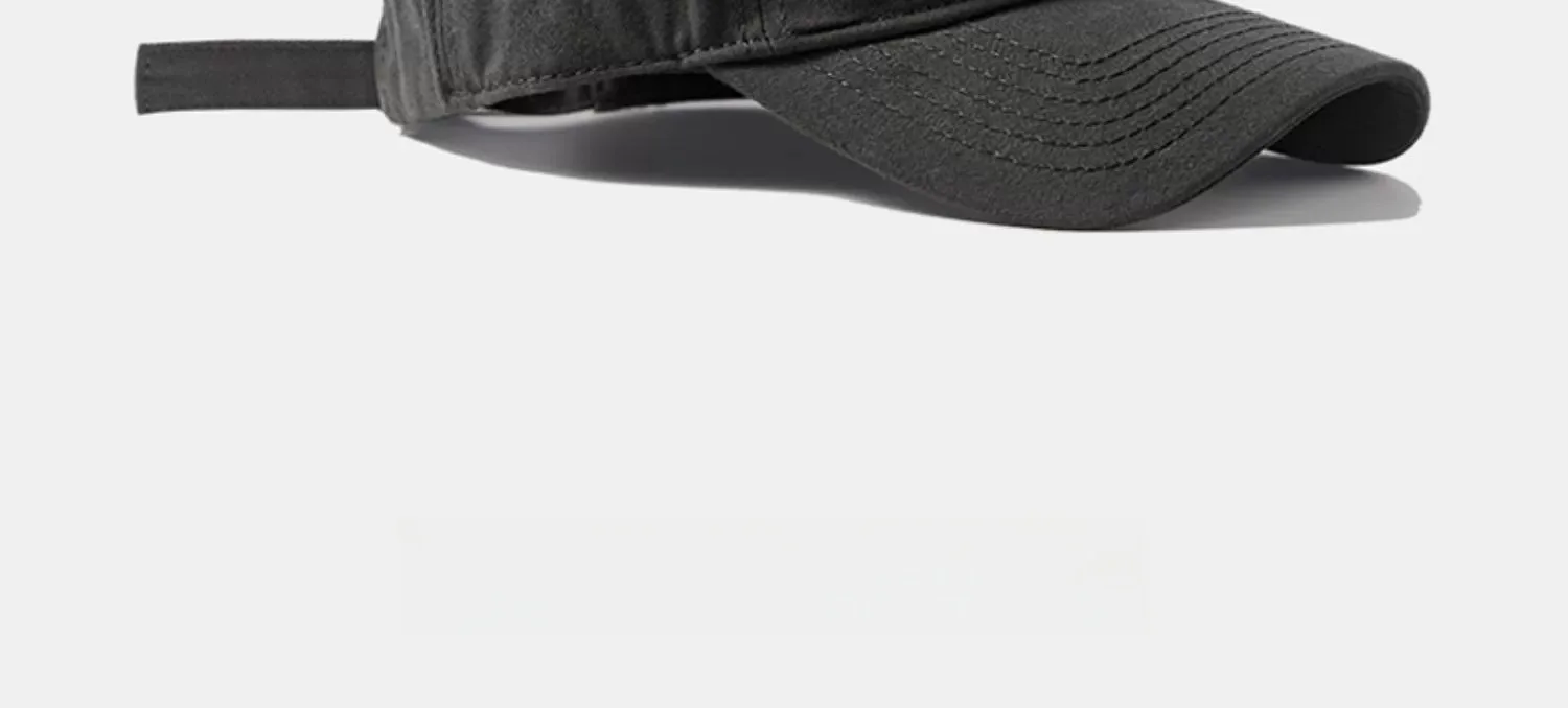 Mode P Brief Baseball Caps Männlich Große Größe 60 cm 63 cm Snapback Hüte Weibliche Ins Flut Weiche Top Große kopfumfang Sonnenhut – Detail 9