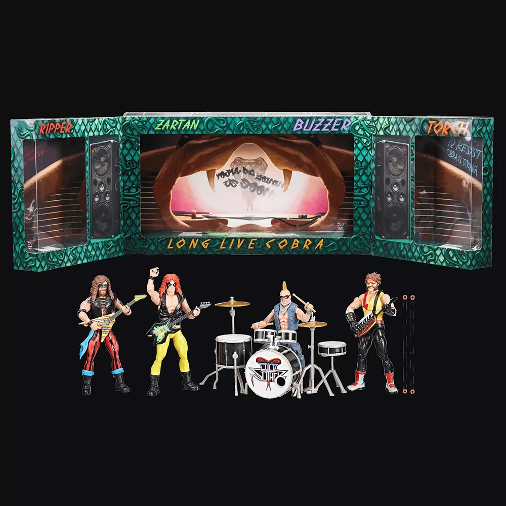 [In-Stock] Hasbro G.I. Joe Classified Series #163, Dreadnoks Cold Slither: Band of Vipers Tour Commemorative Action Figure Set