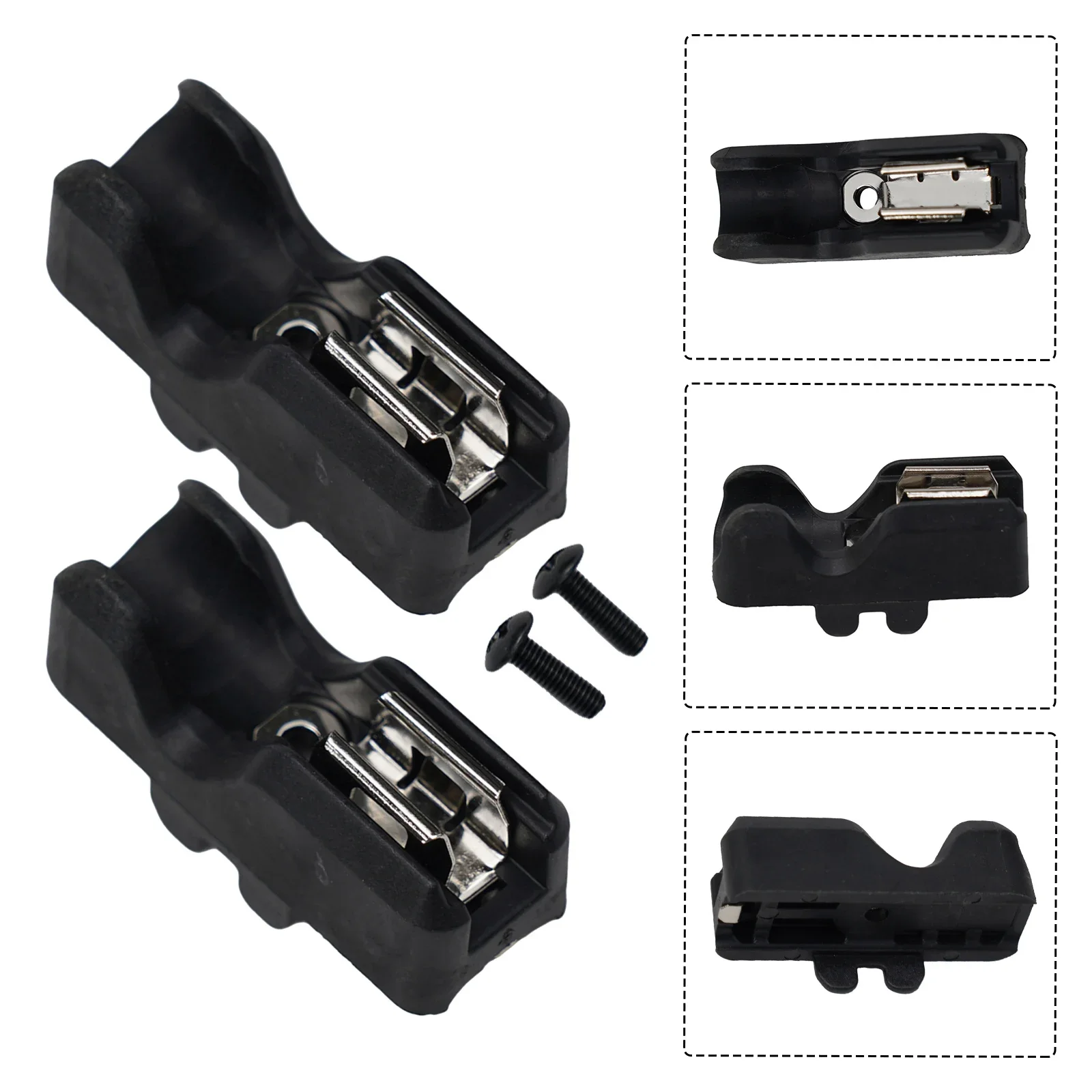

2pcs Bits Holder Hook Clip With Screw Electric Tool Screwdriver Holder For De-walt N131745 Driver Power Tools Accessories