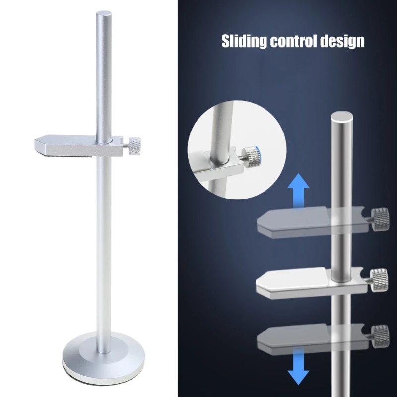 حامل دعم GPU مقاس 195 مم من الألومنيوم لبطاقة الفيديو الرسومية للكمبيوتر المكتبي