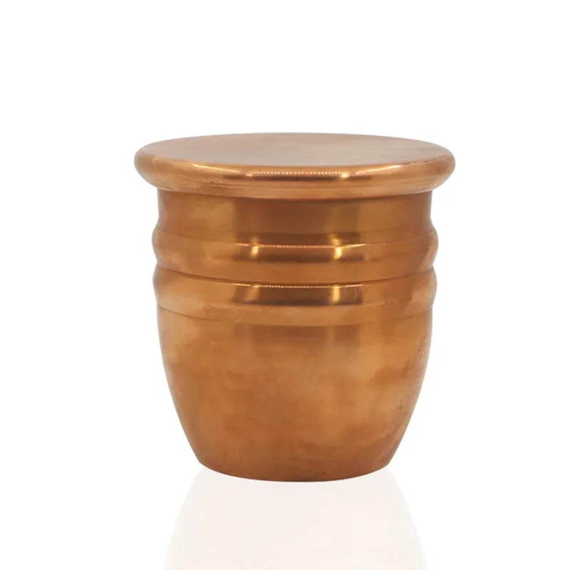 

Copper Sealing Cup Magic Tricks Cups And Balls Magic Routines Professional Magicians Props Close Up Stage Accessories Funny