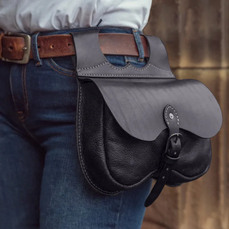 جديد فايكنغ على غرار القرون الوسطى حزام مرفق الهاتف المحفظة خمر الخصر حقيبة 13x17 سنتيمتر الدعائم الطرف #5