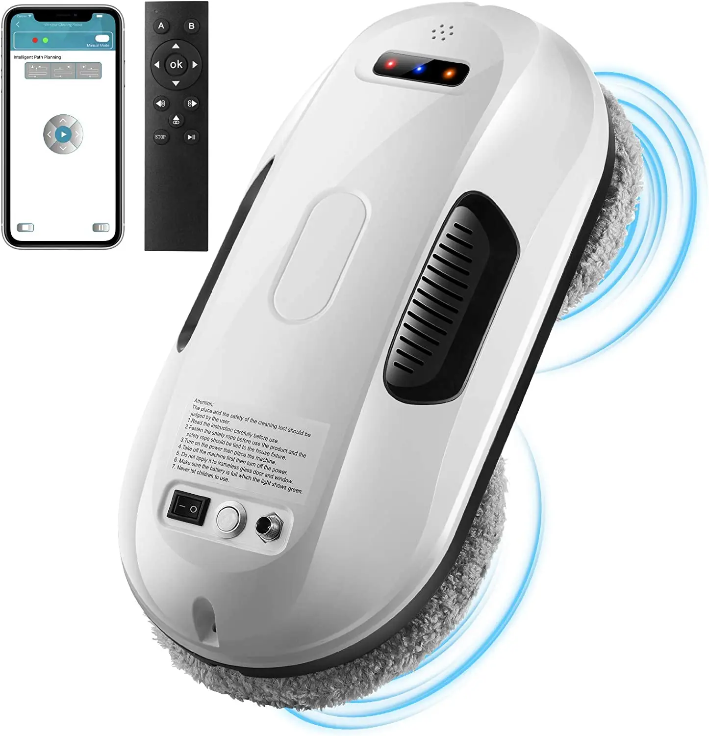 

Automatic Safety Washer Robot Window Cleaner Glass Window Cleaning Robot Vacuum Cleaner