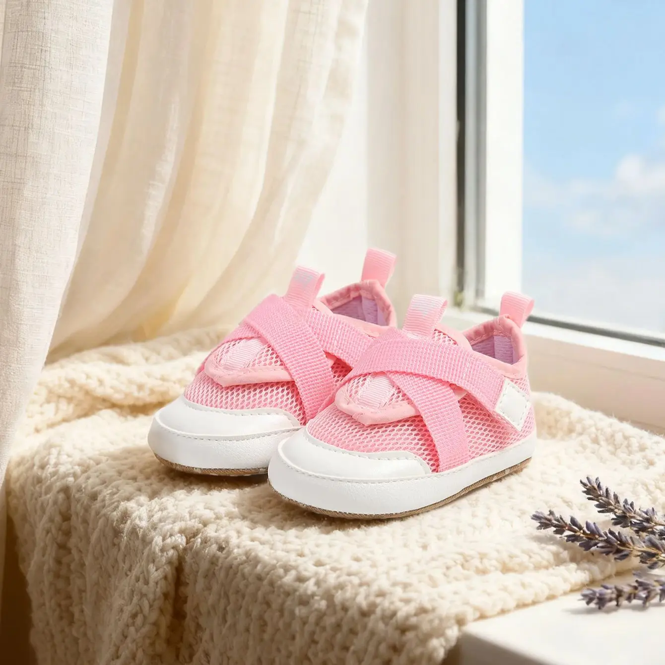 

Мужская и женская детская нескользящая дышащая спортивная обувь с высоким берцем на резиновой подошве, первая прогулочная обувь, низкие туфли для новорожденных