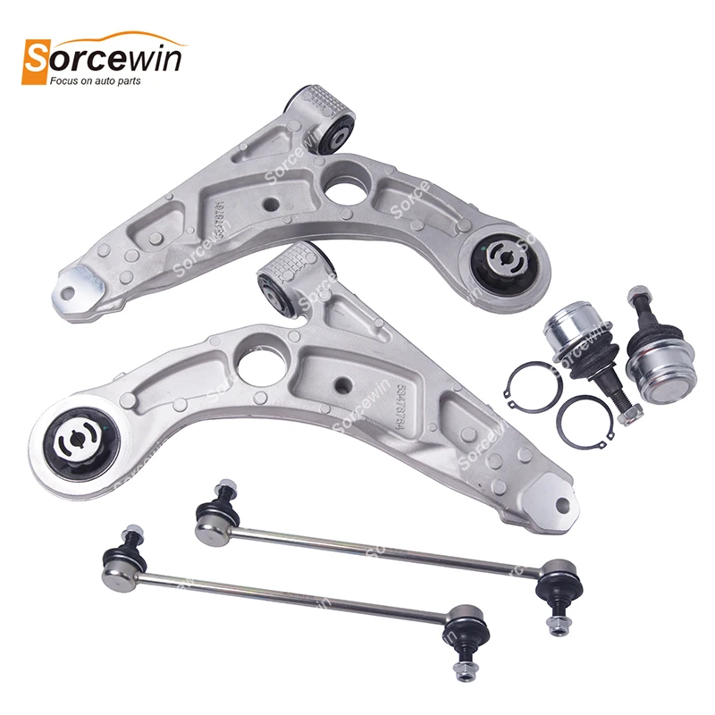 

6Pcs For JEEP CHEROKEE KL 2018- Auto Parts Car Front Suspension Lower Control Arm 68288578AE 68288579AE