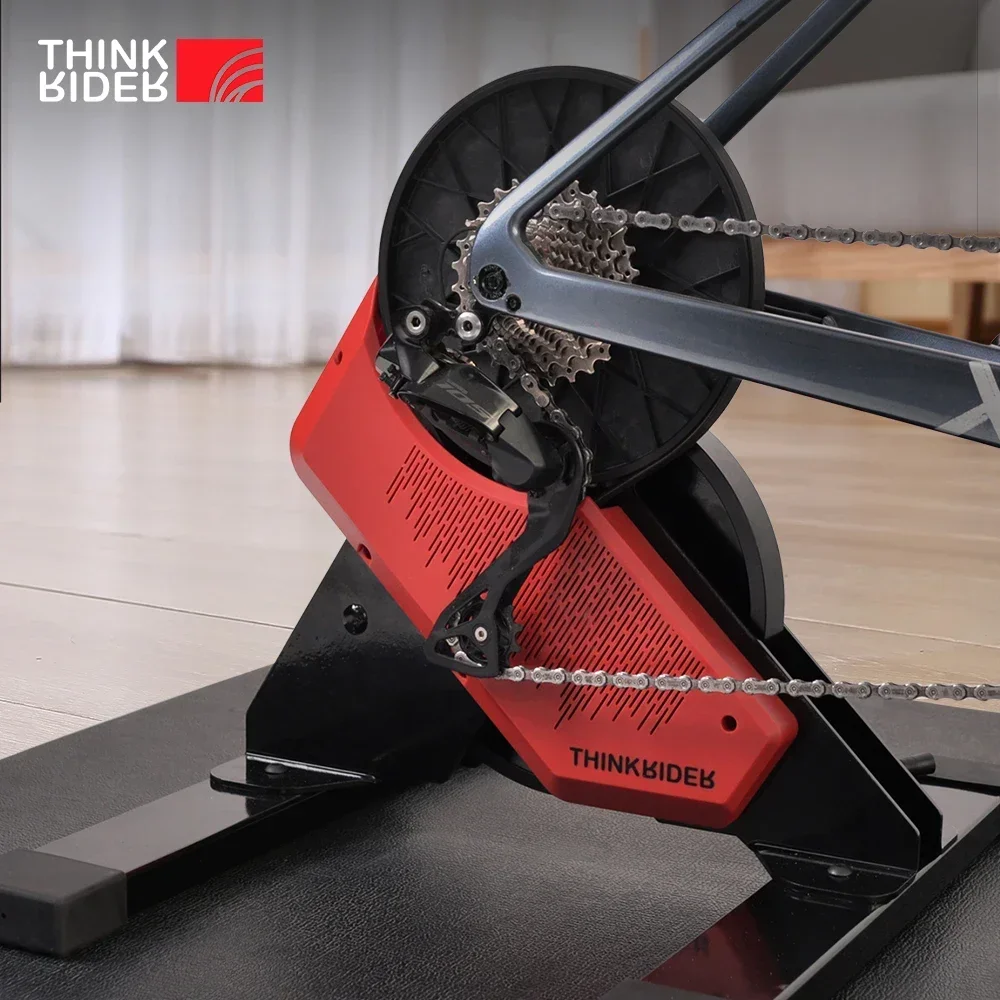 Nuevo ThinkRider X2 Smart Bike Trainer MTB bicicleta de carretera entrenador doméstico medidor de potencia incorporado Compatible