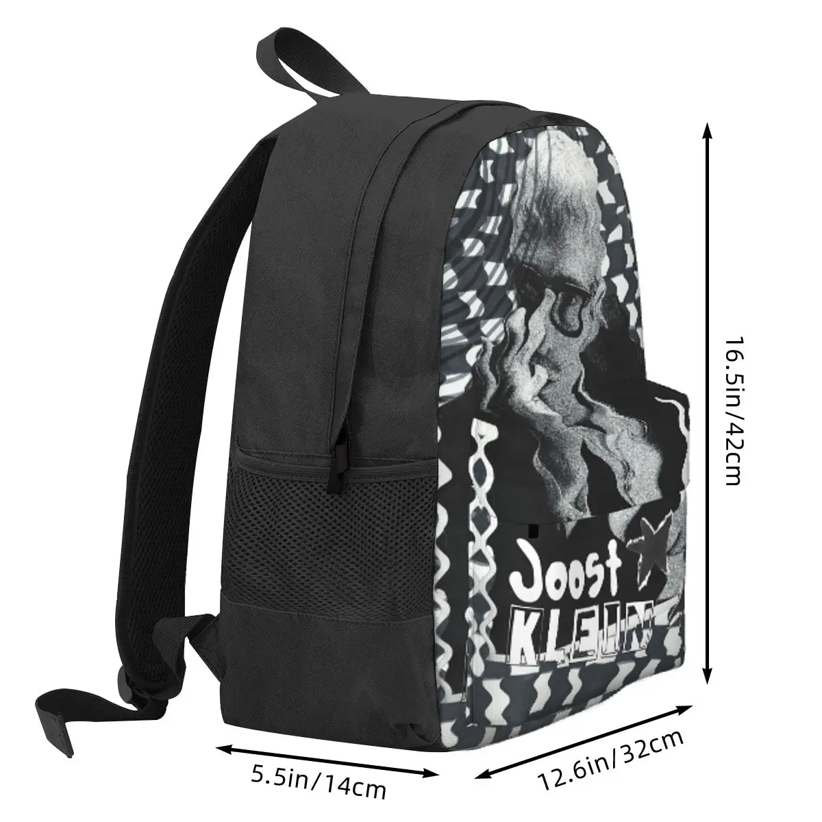 Joost Klein Dutch Singer Music Backpack Daypack Large Capacity Kids BookBag School Bag Shoulder Bags for Men Women