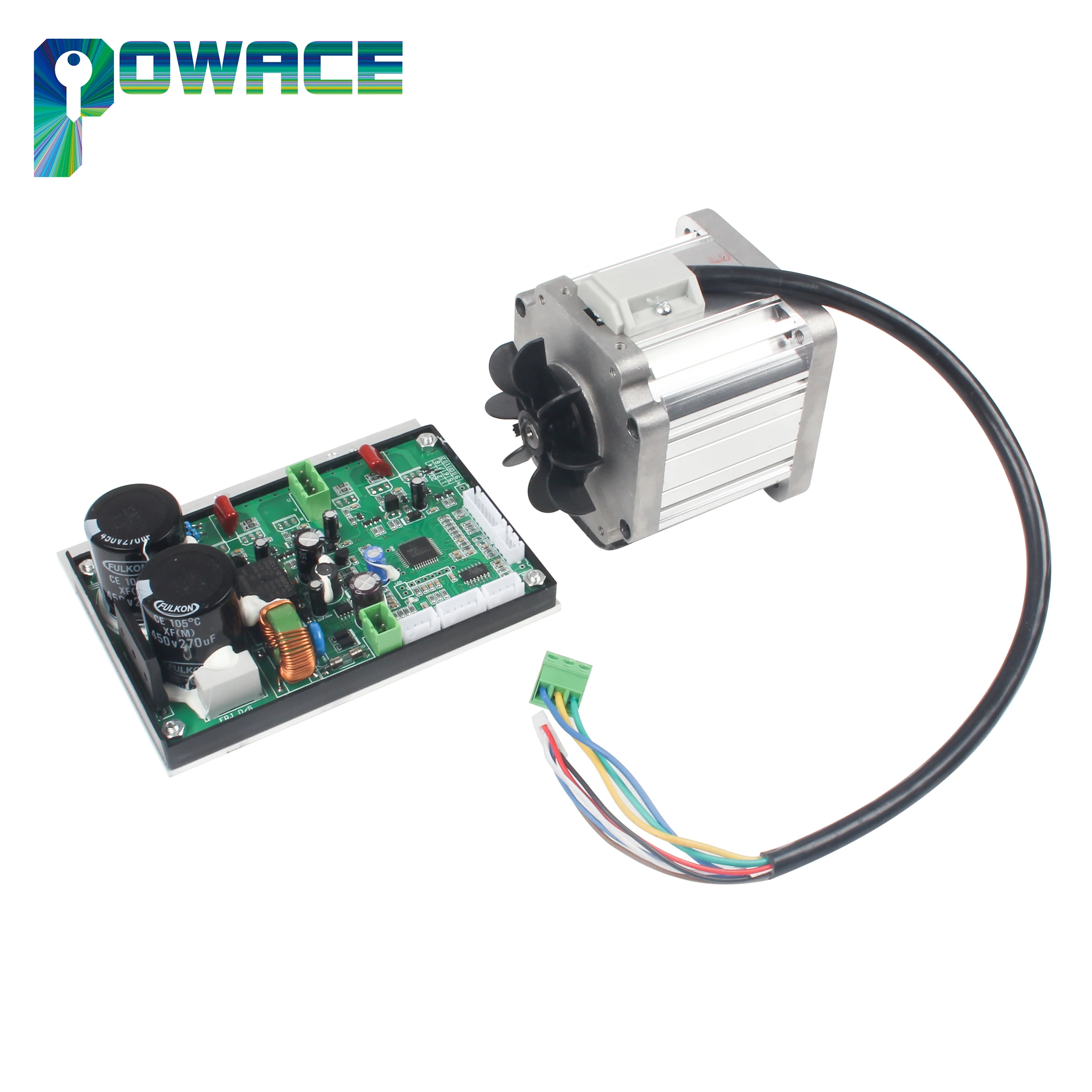 600W DC Brushless Lathe Spindle Motor With Control Board Card Controller For CJ 0618 Machine Part