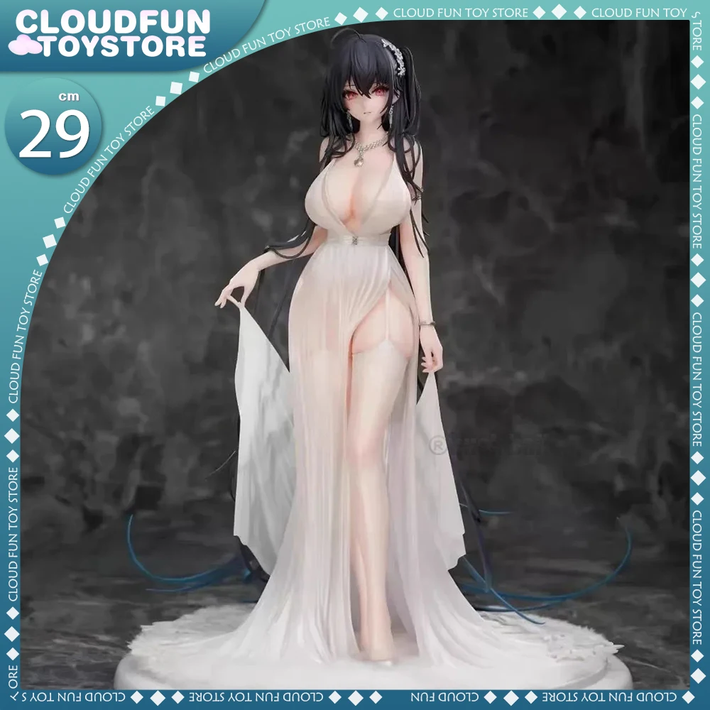 29cm Anigame Azur Lane Figure Taihou Taiho Anime Wedding Girl Pvc Action Figure Toy Game Statue Adult Collection Model Doll Gift