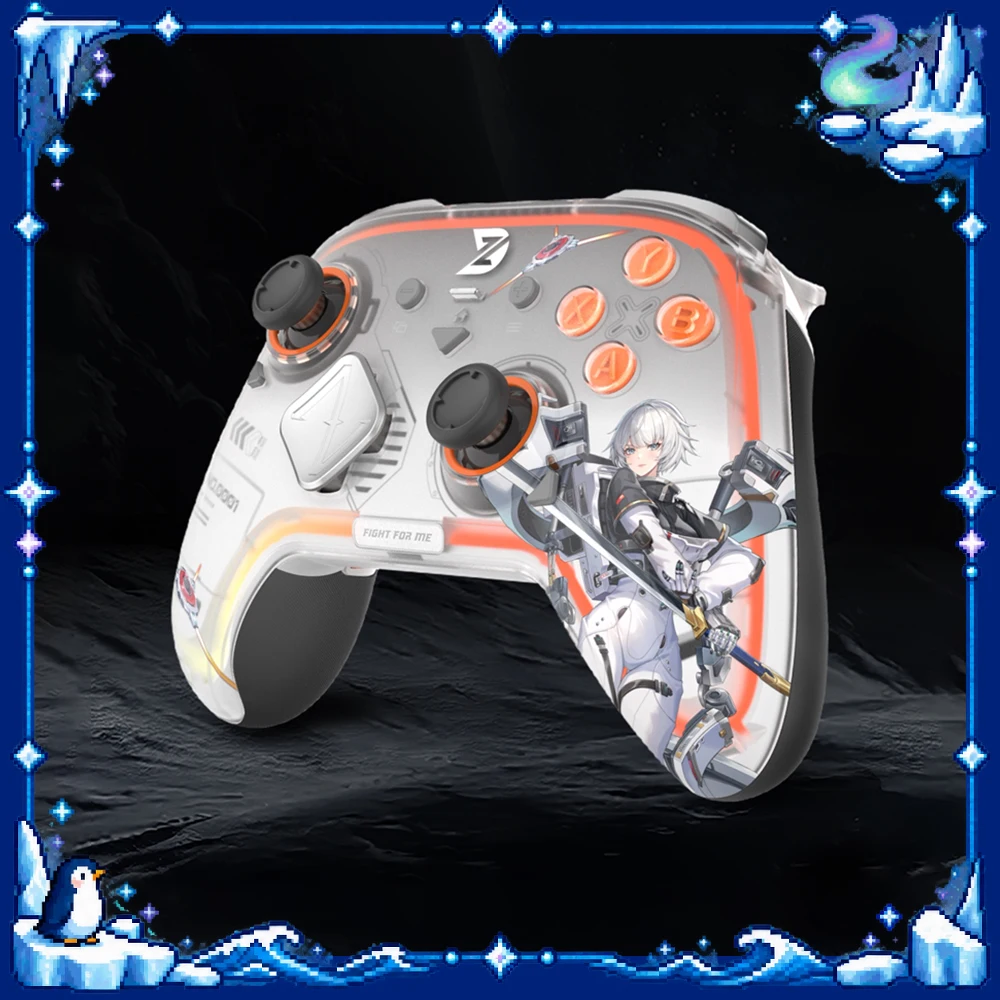 ZD Ultimate Legend Gaming Controller Ling Cage Bai Yuekui Edition 8K Polling Gamepad for PC Steam APEX Gaming