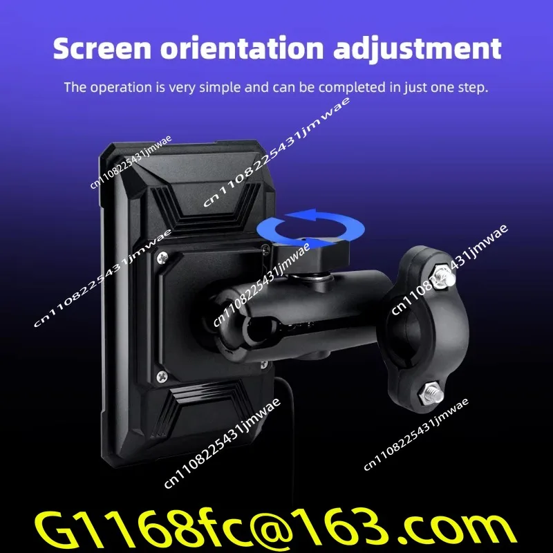 Motorcycle Carplay 5 Inch Navigation Wireless Automatic Screen