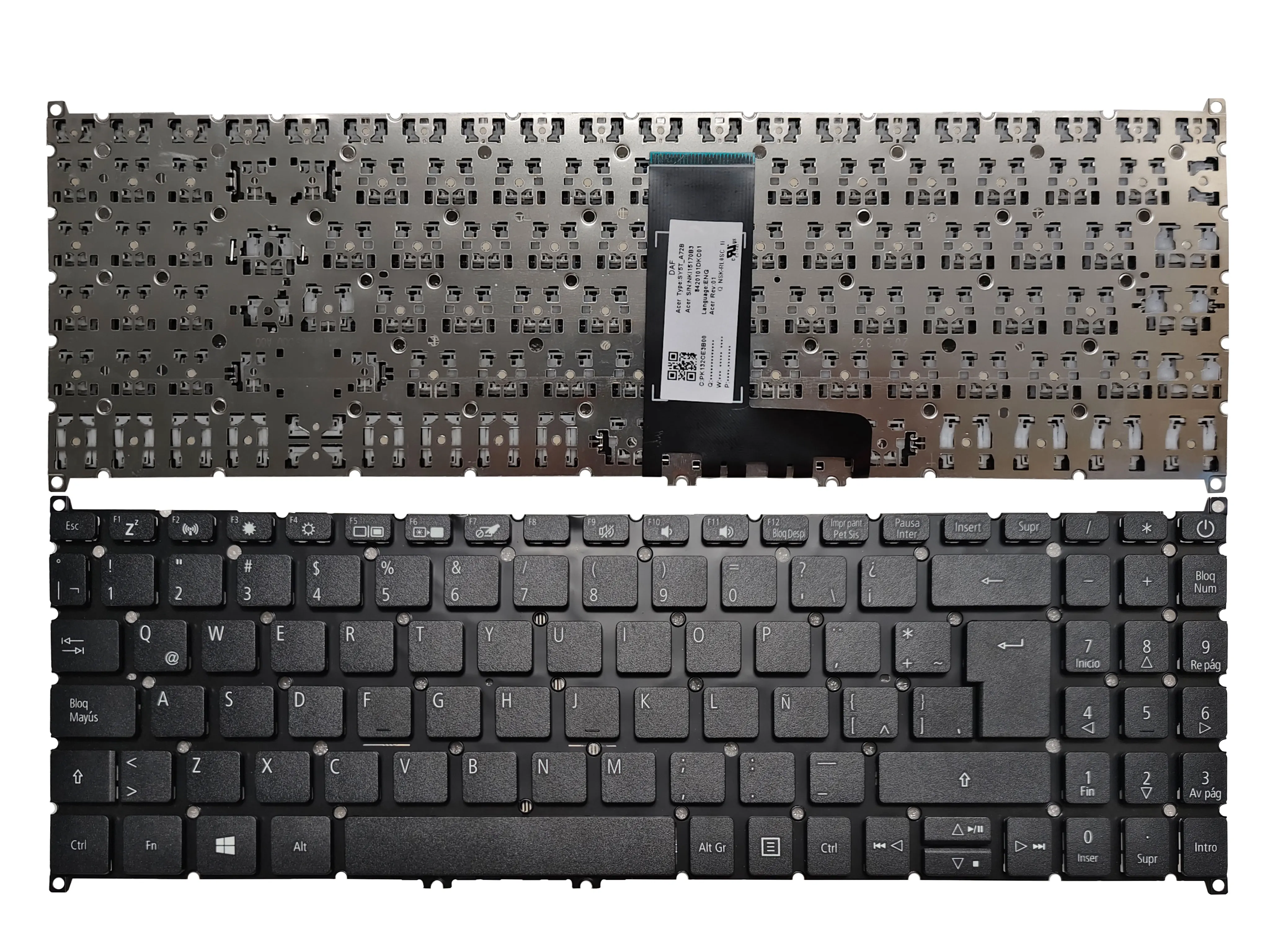 NEW Russian/US/Spanish/Latin laptop keyboard FOR Acer Aspire 3 A315-42 A315-42G A315-42-R96C A315-54 A315-54G A315-55 A315-55G