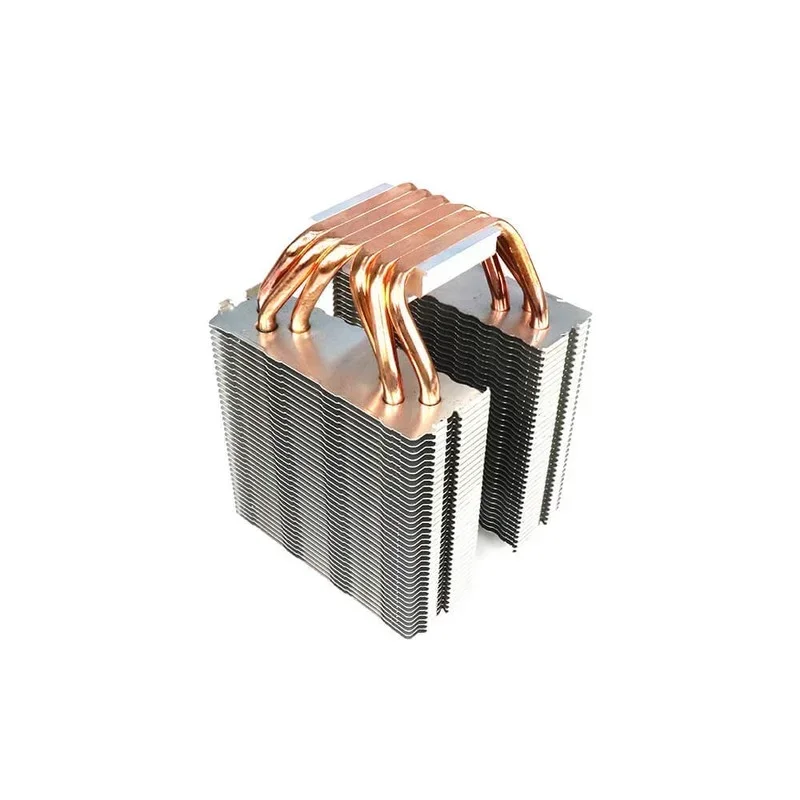 6 Copper Pipe Double Tower RGB Cpu Radiator Cooler 90MM 3Pin Fan 775 1150 1155 1366 1356 AM3 AM4 X79 2011 PC Heat Sink 2011-V3