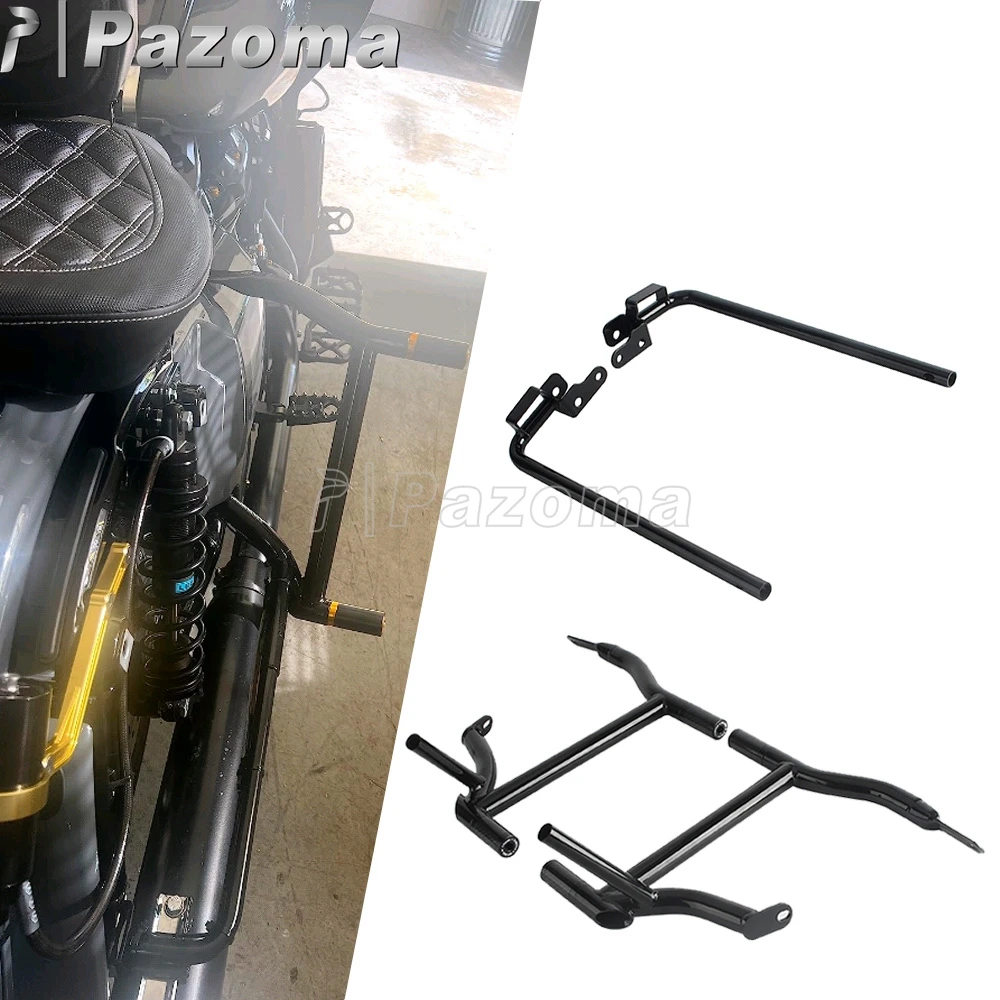 Pour Harley Touring Street Glide FLHX ST FLHXST spécial FLHXS CVO FLHXSE support de sacoche de moto barres de protection 2014-2025