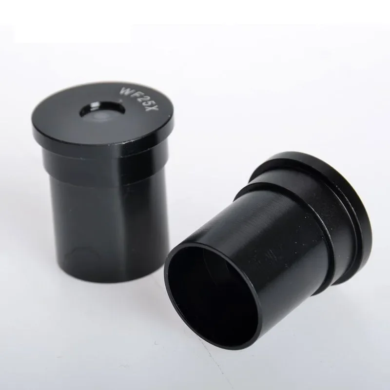 

WF 25X Biological Microscope Eyepiece Mounting Size 23.2mm Field of View 9mm Ocular Lens