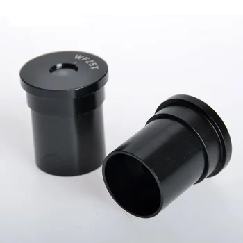 WF 25X biological microscope eyepiece mounting size 23.2mm field of view 9mm ocular Lens