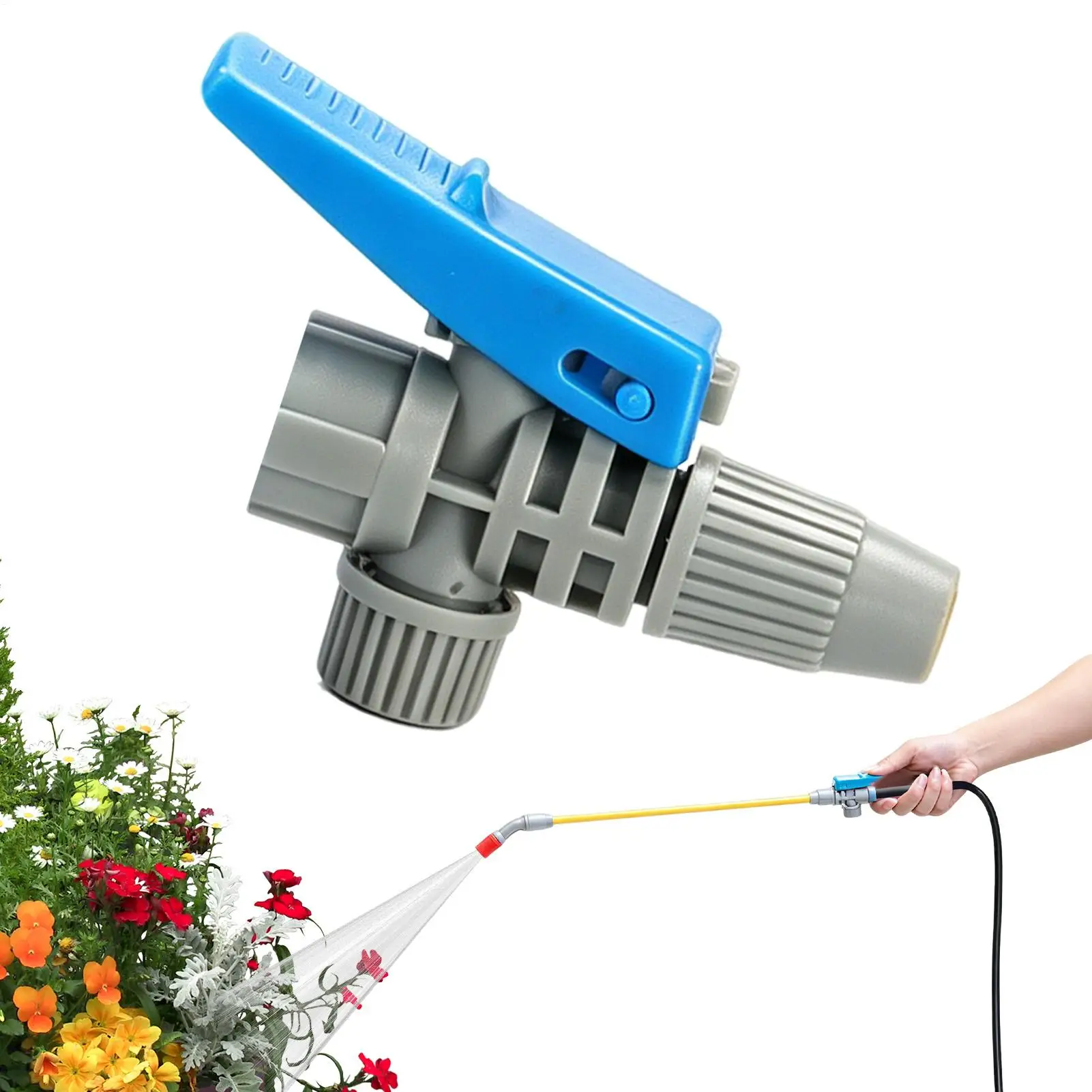 Quick Connect Trigger Sprayer Handle Precision Leakproof Pressure Sprayer for Home Gardening Lawn Patio Car Cleaning Spraying