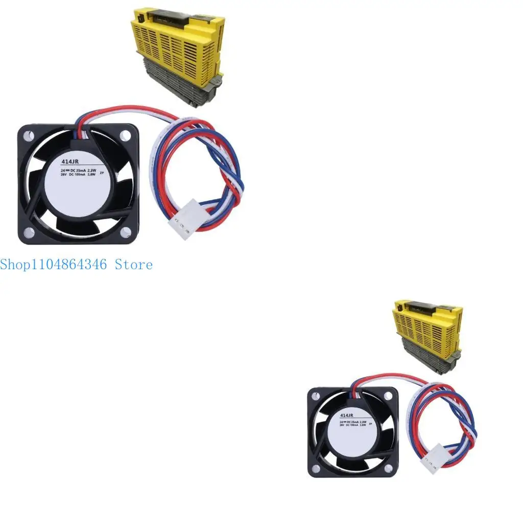 

5ASD NEW 414JR 4CM Специальный вентилятор для оригинальных инверторов System 24V 35MA 2,3W 3PIN 4x4x2,5 Вентилятор инверторов